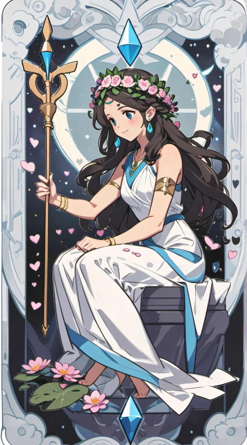 ai character: Greek Gods background