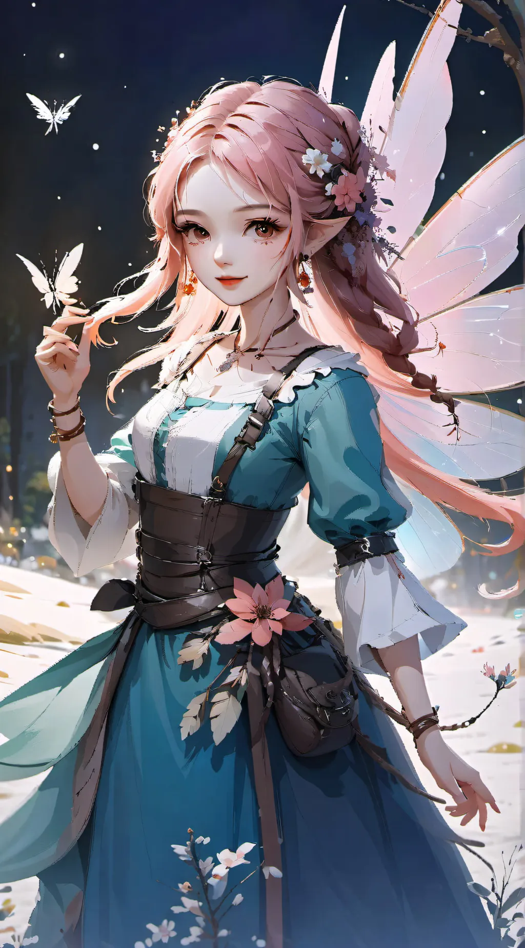 ai character: Brainwashing fairy background