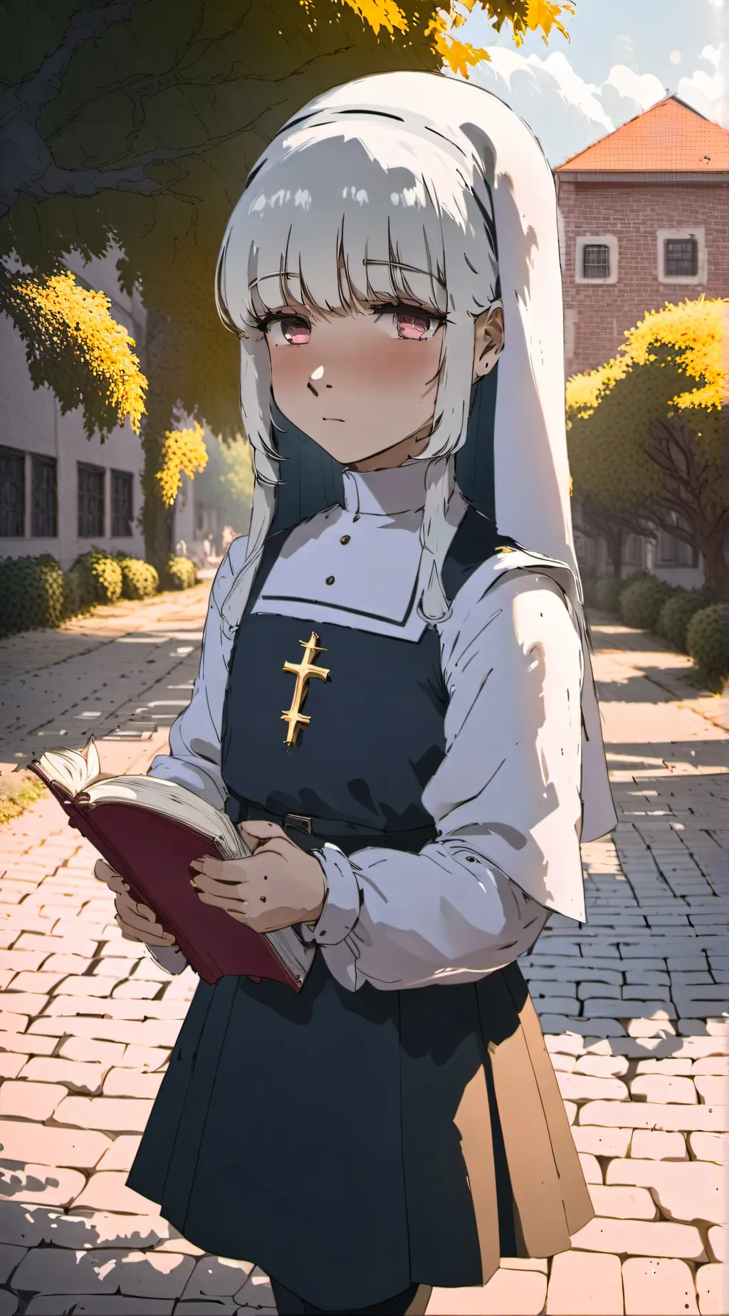 ai character: Luna Skype background