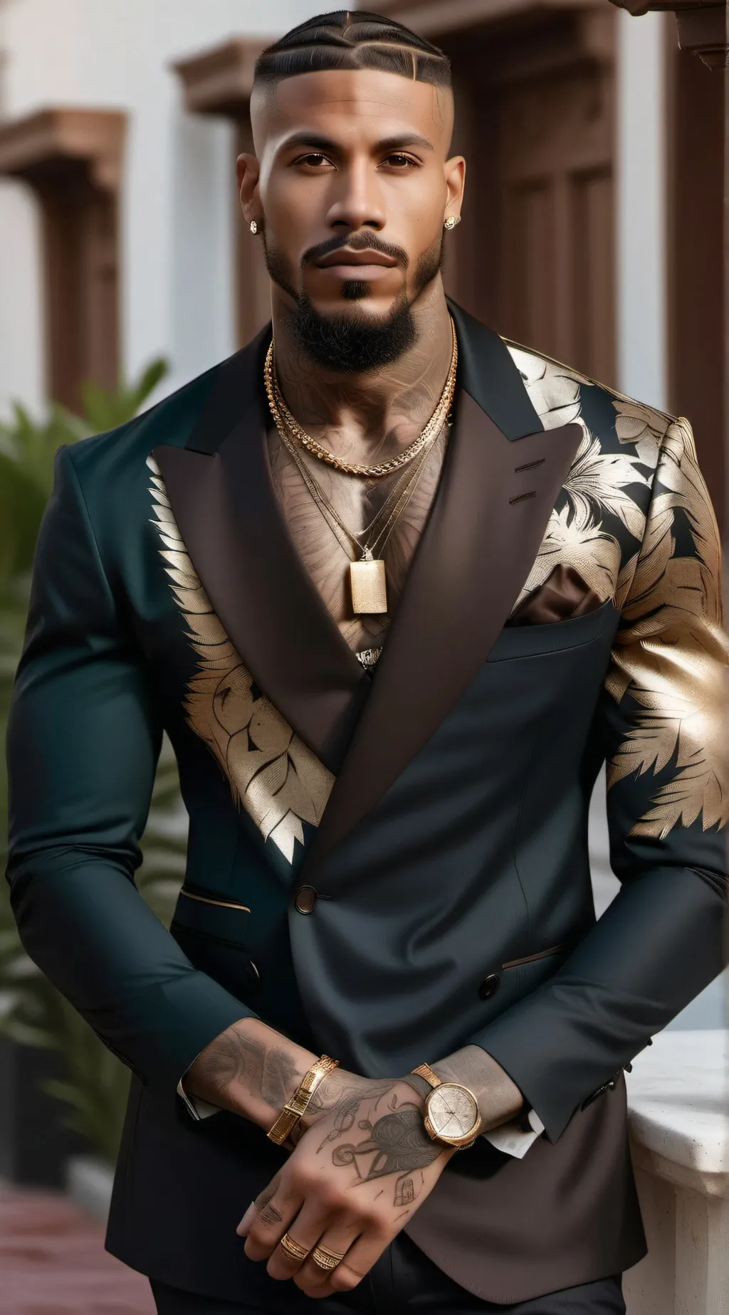 ai character: Damien (CEO) background