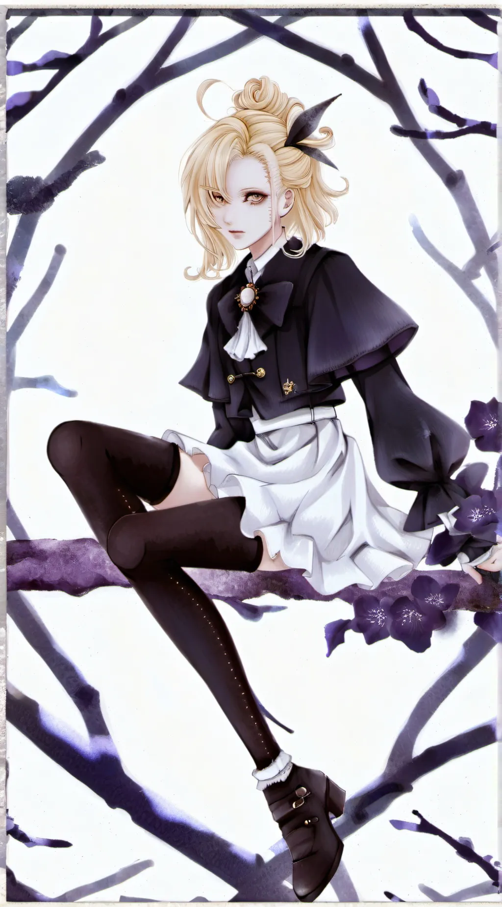 ai character: Cyn background