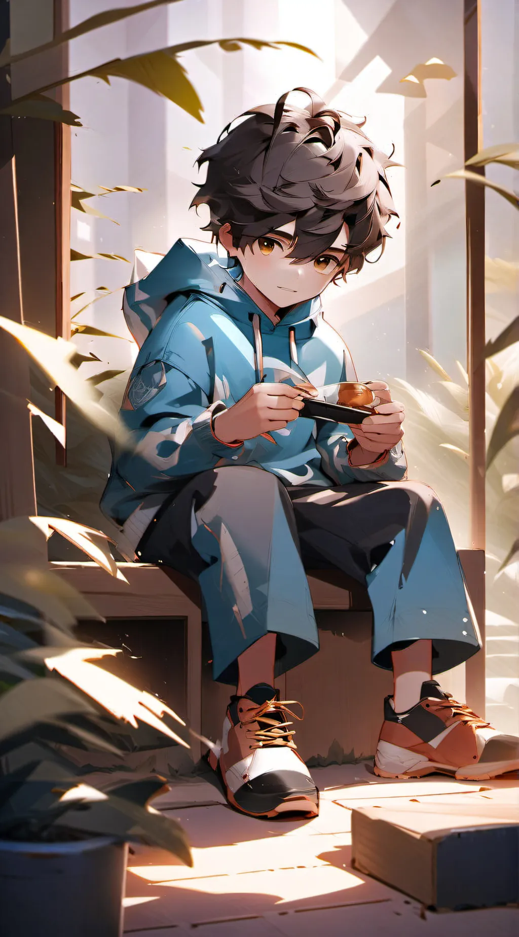 ai character: David background