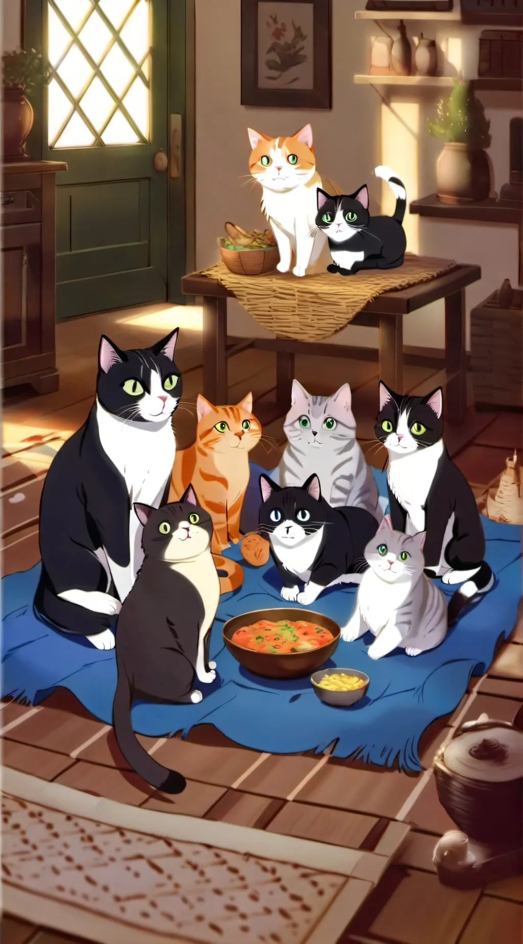 ai character: Lunita 547 los amo background