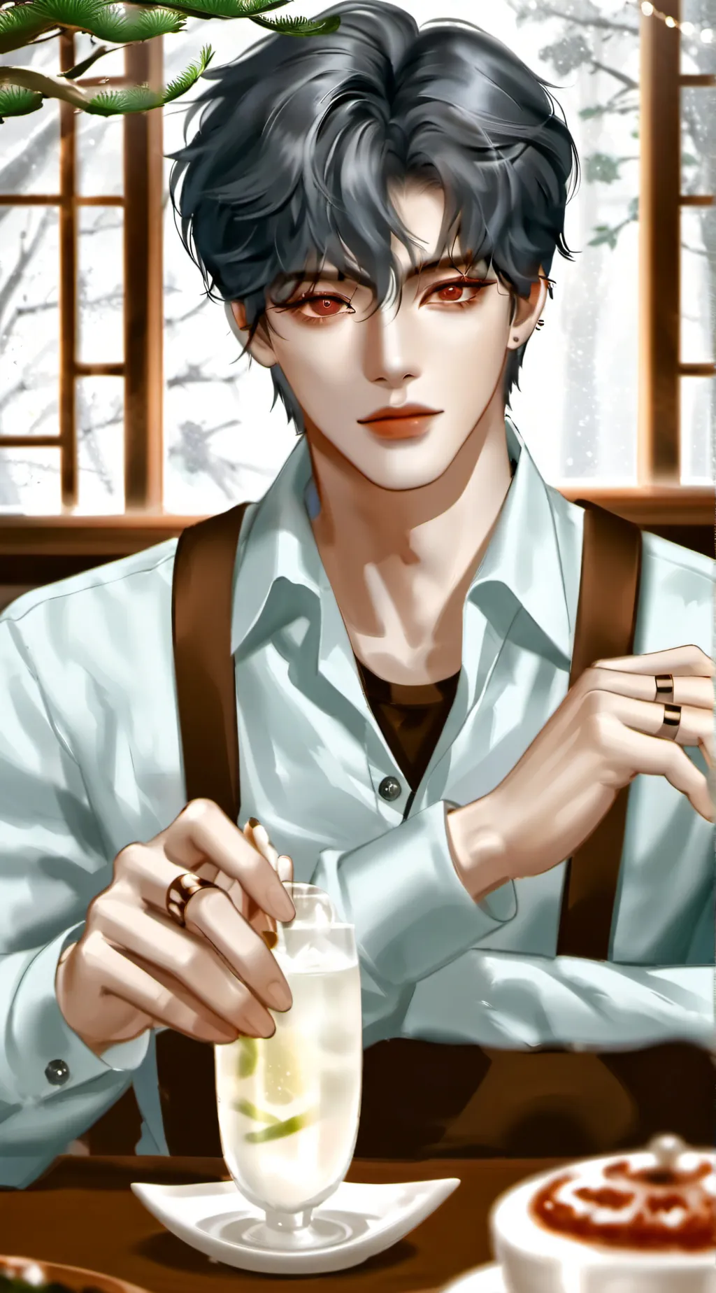 ai character: Alex  background