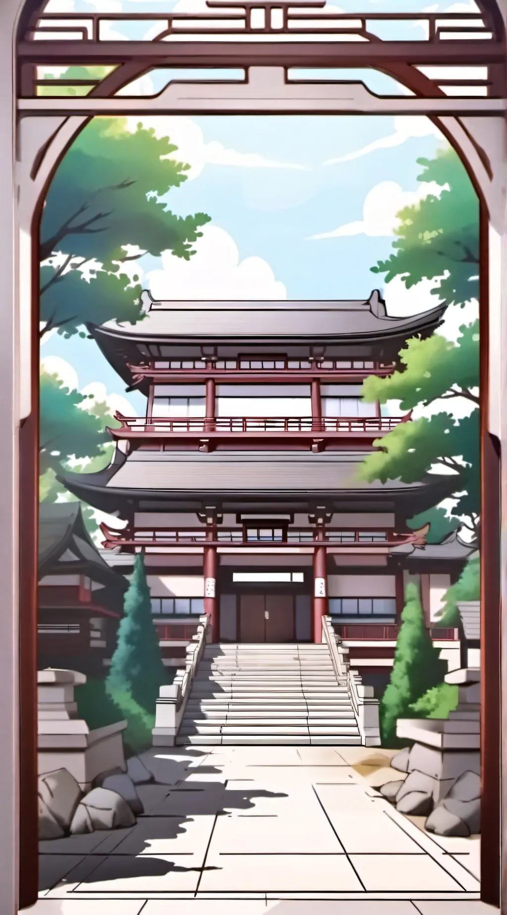 ai character: JuJutsu High background