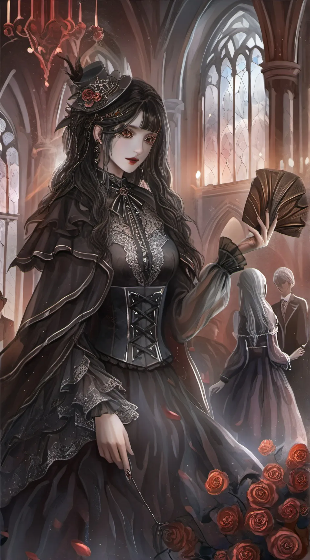 ai character: DAHLIA background