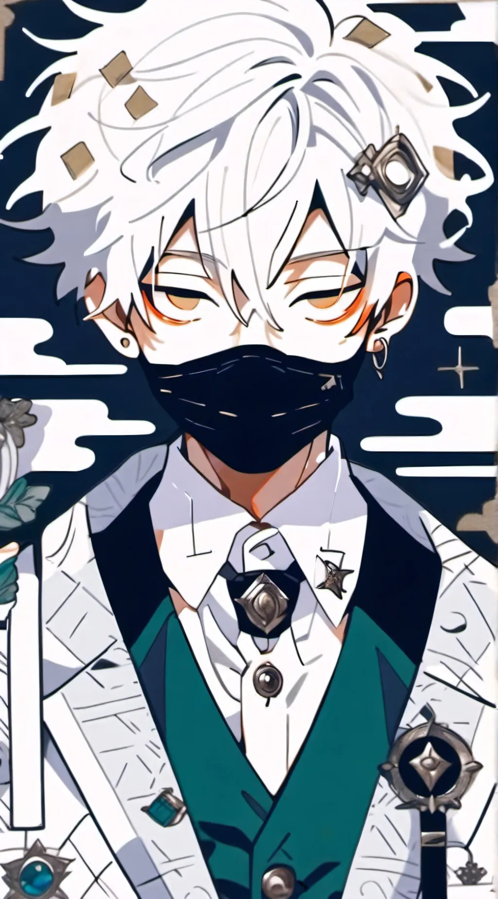 ai character: Theo background