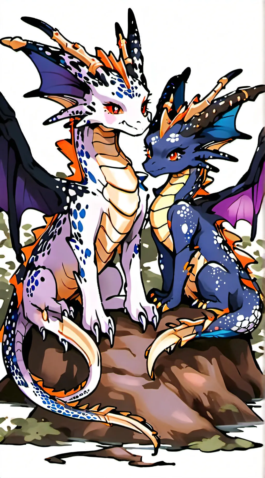 ai character: WoF MOON X WINTER background