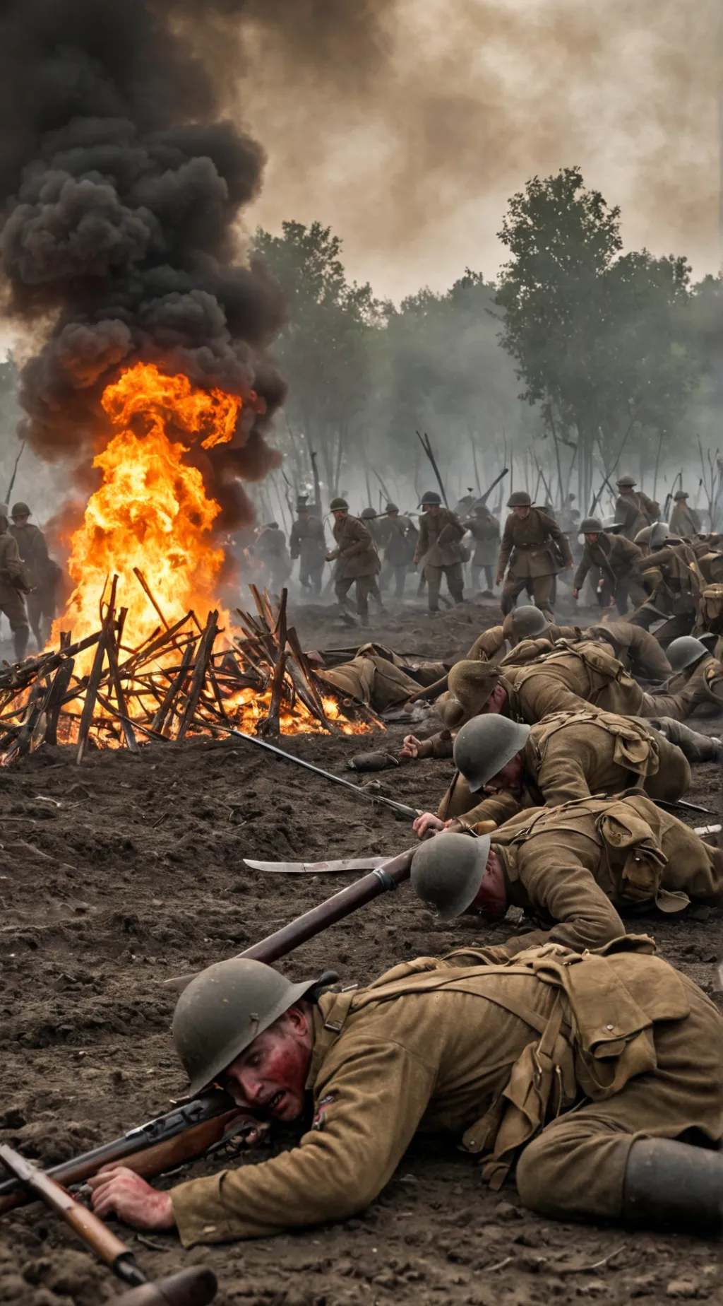 ai character: The Great War background