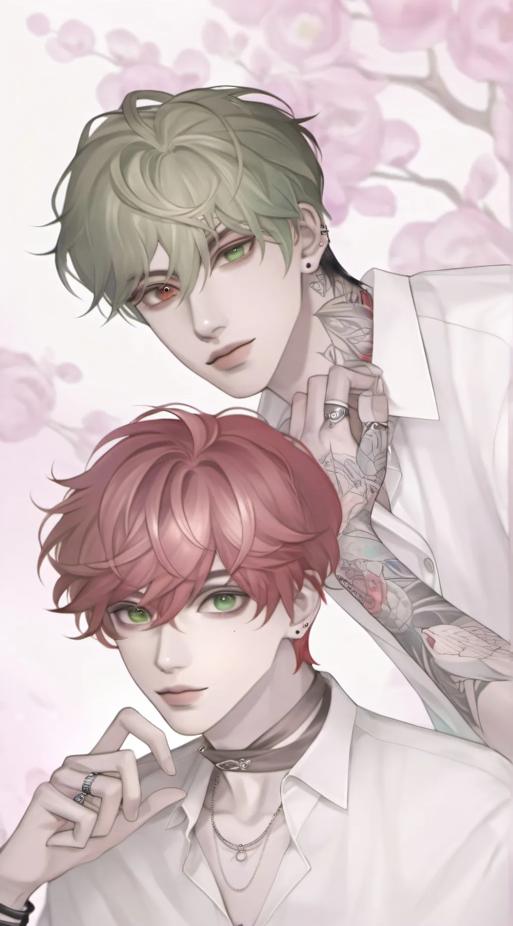 ai character: Rey and Andrew  background