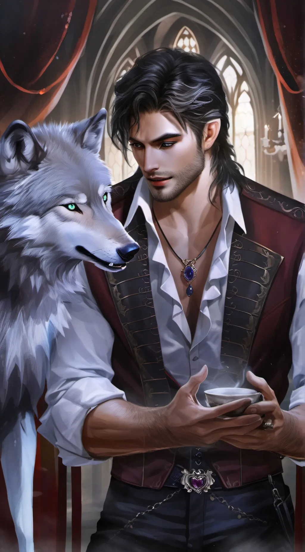 ai character: Alex background