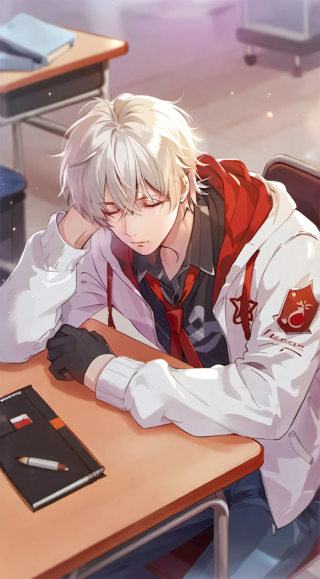 ai character: Levi Larck background