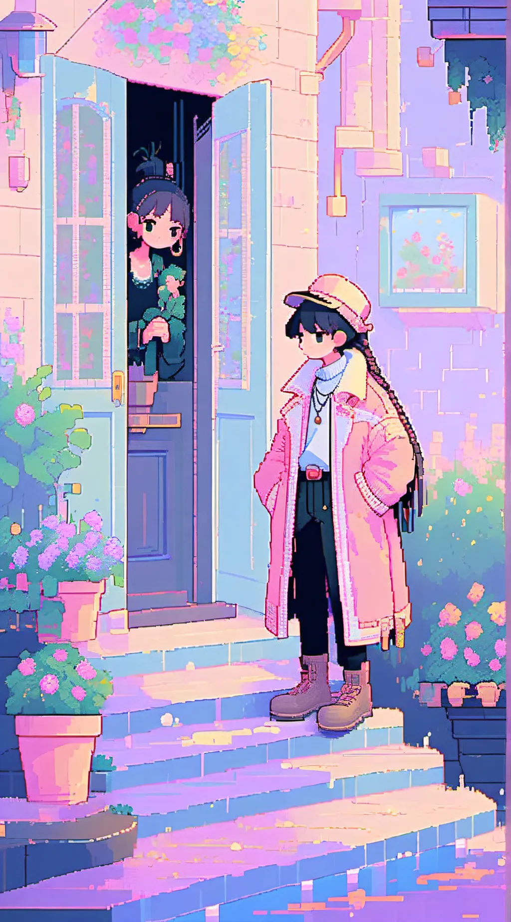 ai character: intan background