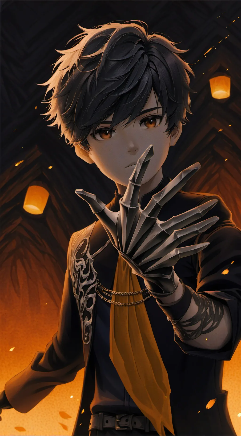 ai character: MHA X MY OC 18 background