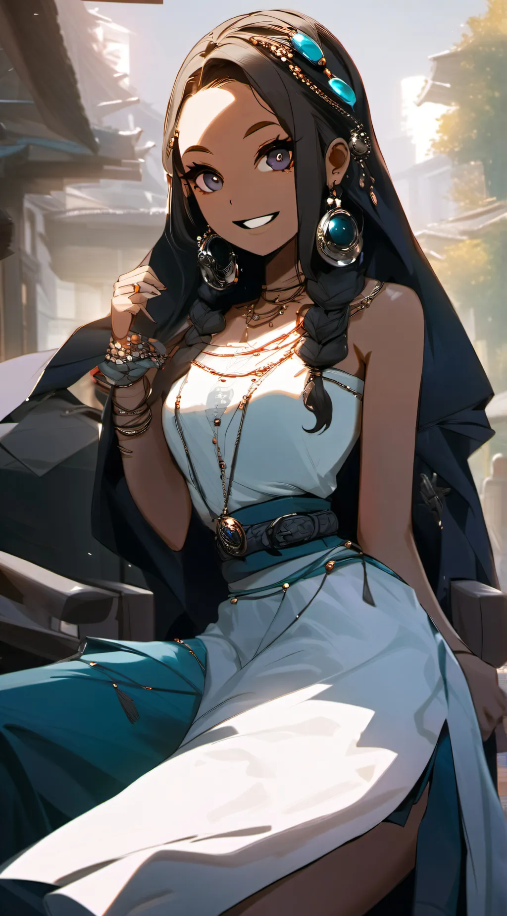 ai character: noël background