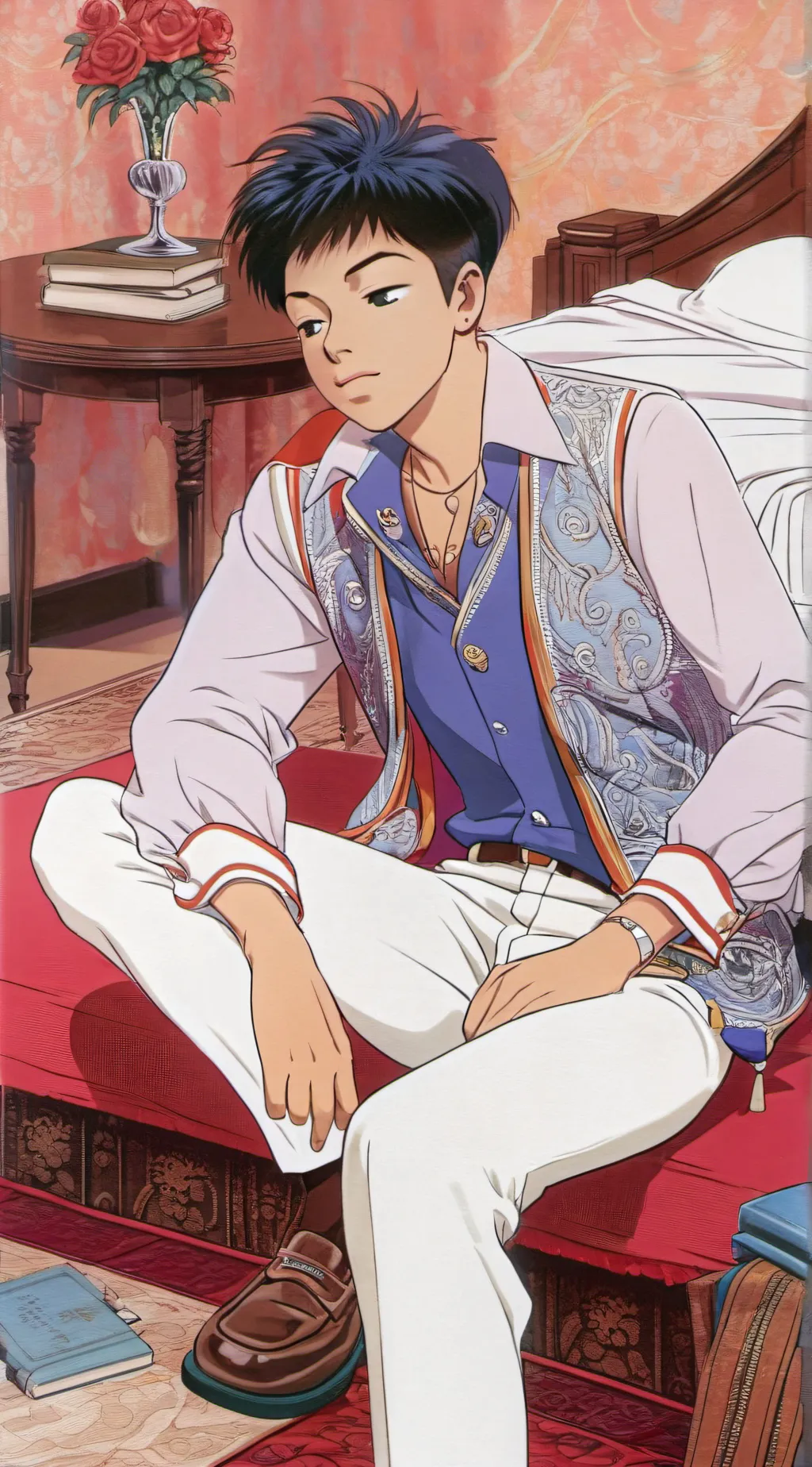 ai character: asher background