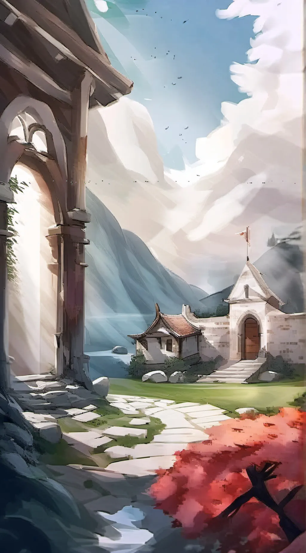 ai character: The back rooms fpe background