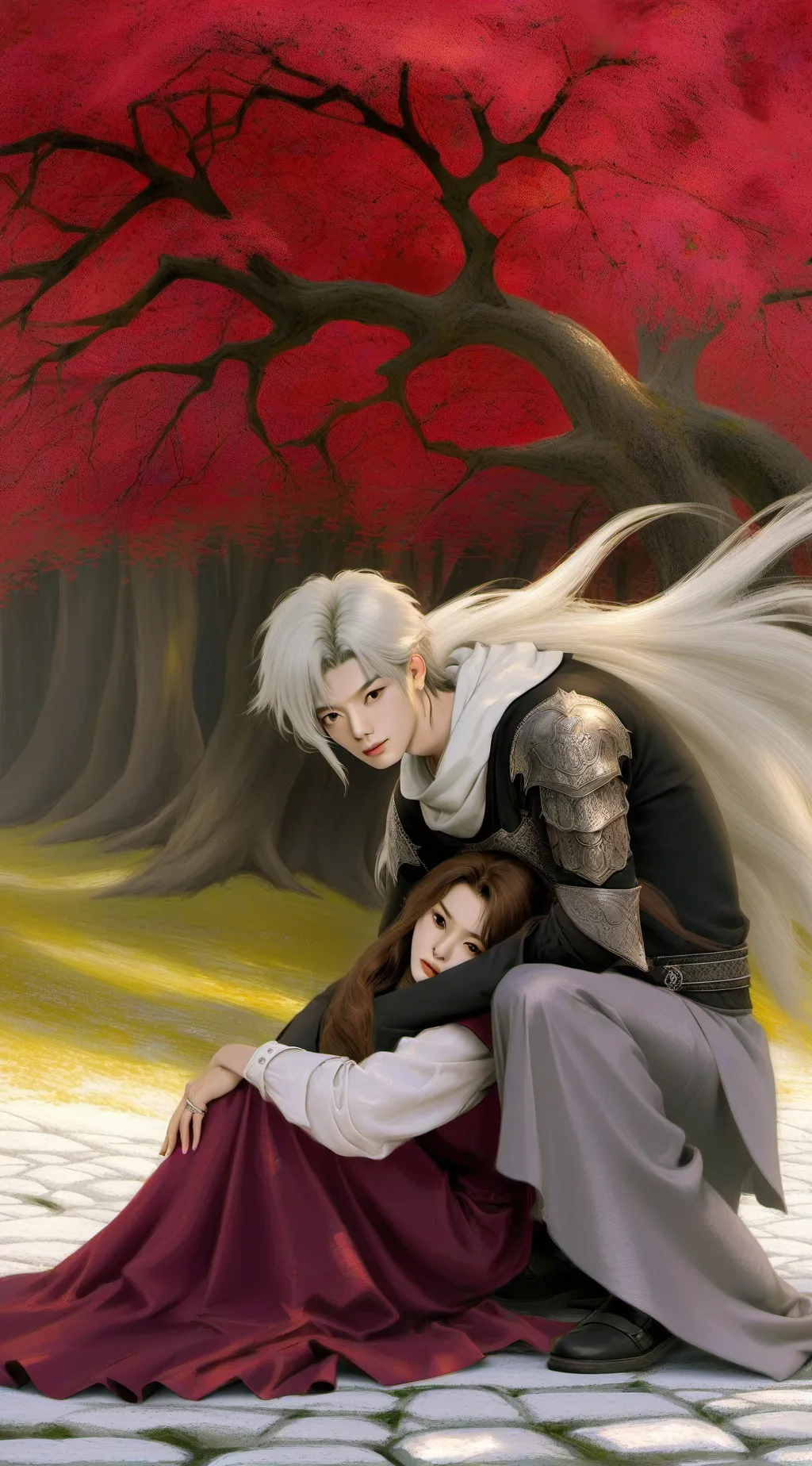 ai character: Skz and Sabrina  background