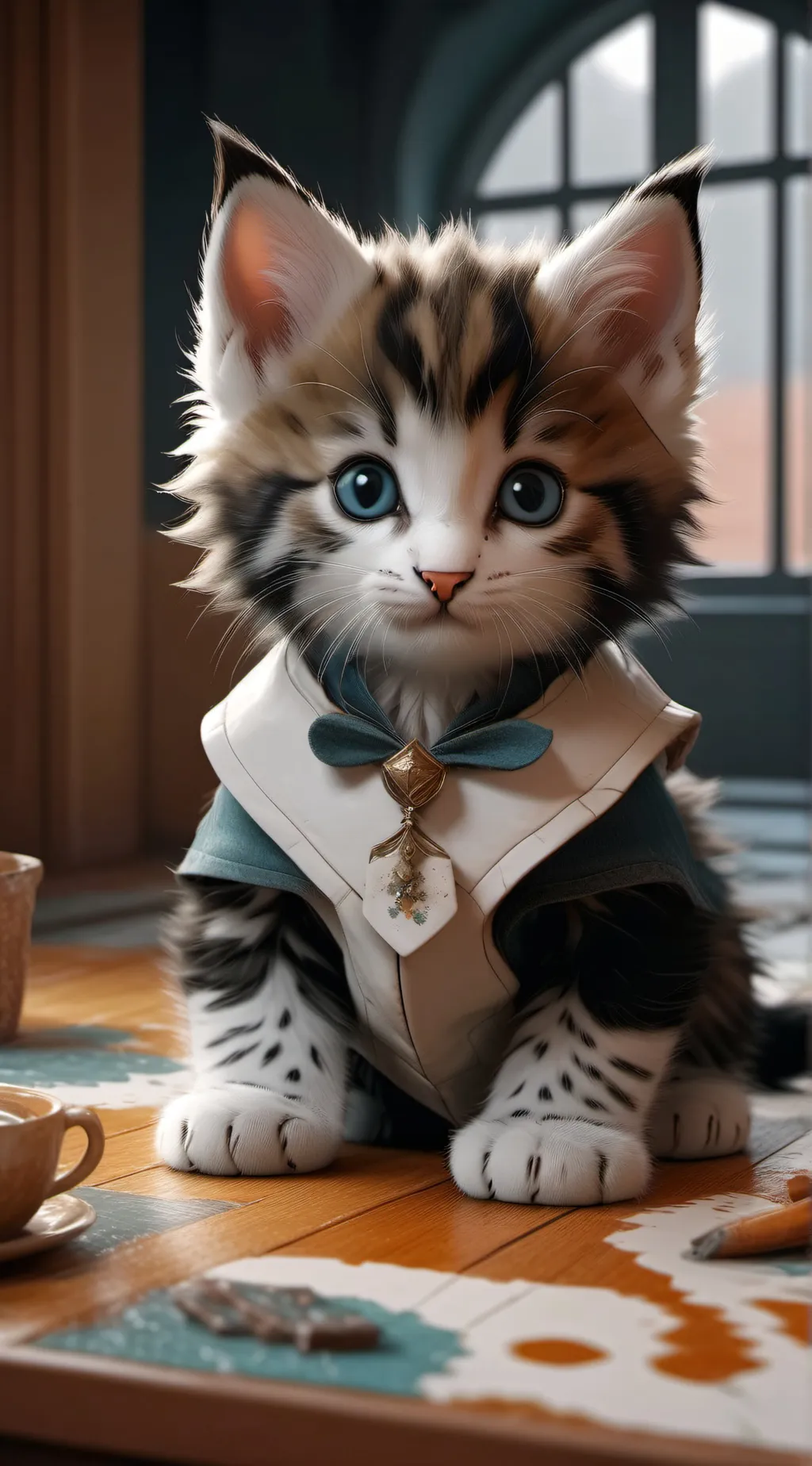 ai character: Cuties  background