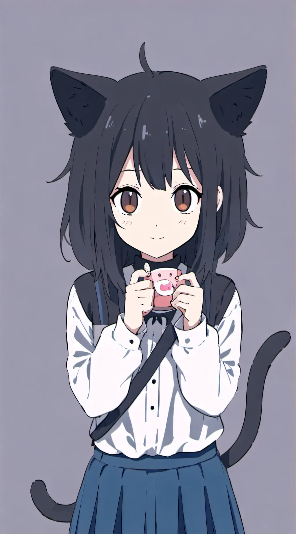 ai character: hazel keeps background