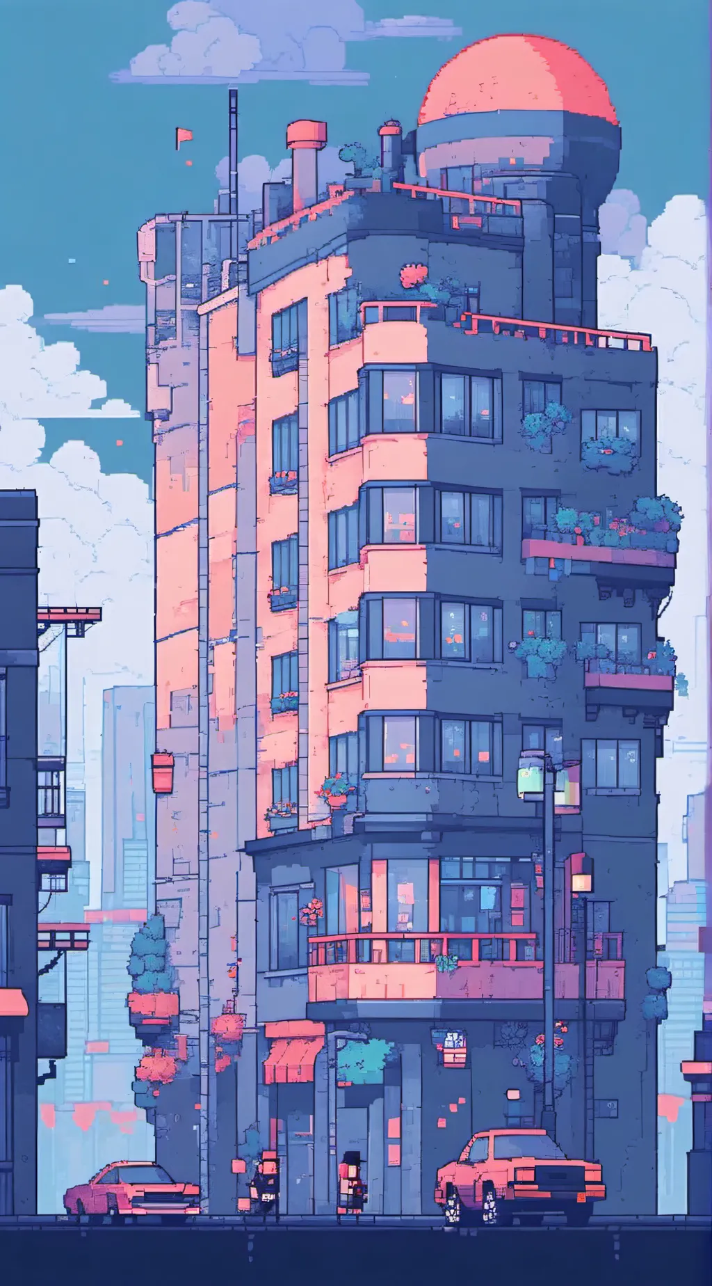 ai character: Bsd normal day<3 background