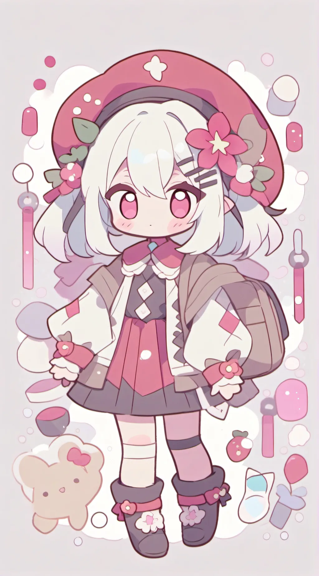 ai character: MHA new student background