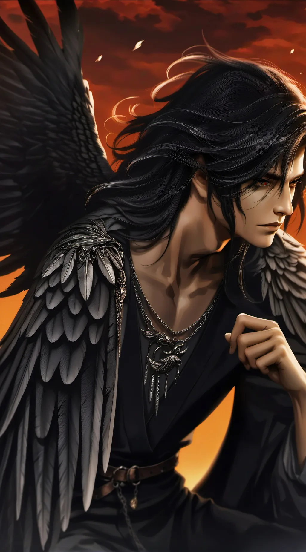 ai character: Corvus background