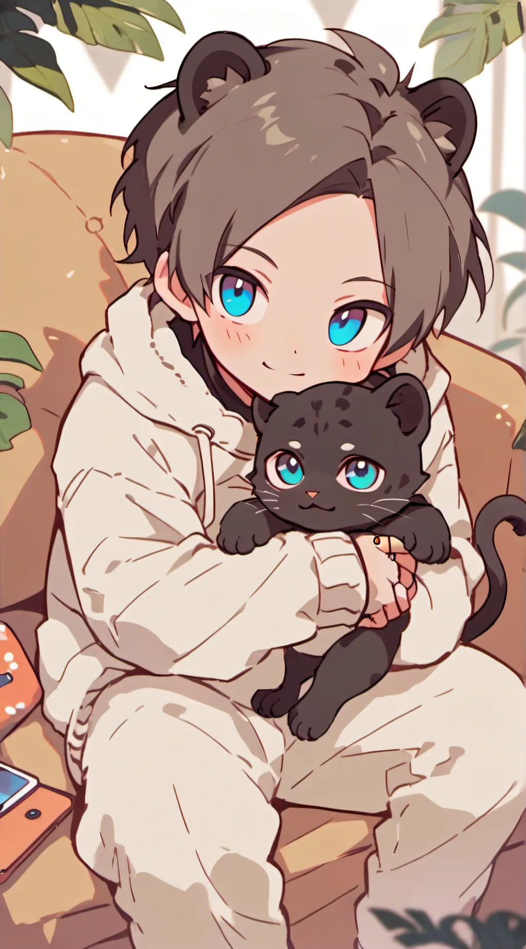 ai character: Midnight background