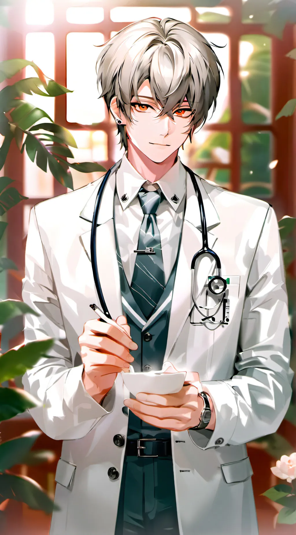 ai character: Lucas -_- background