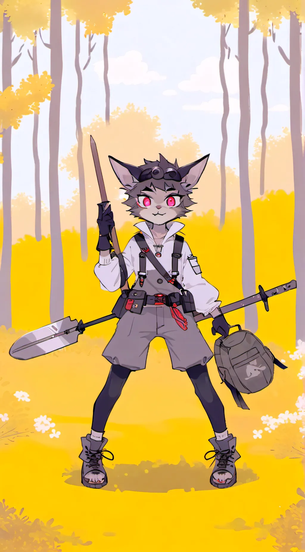 ai character: Tether background