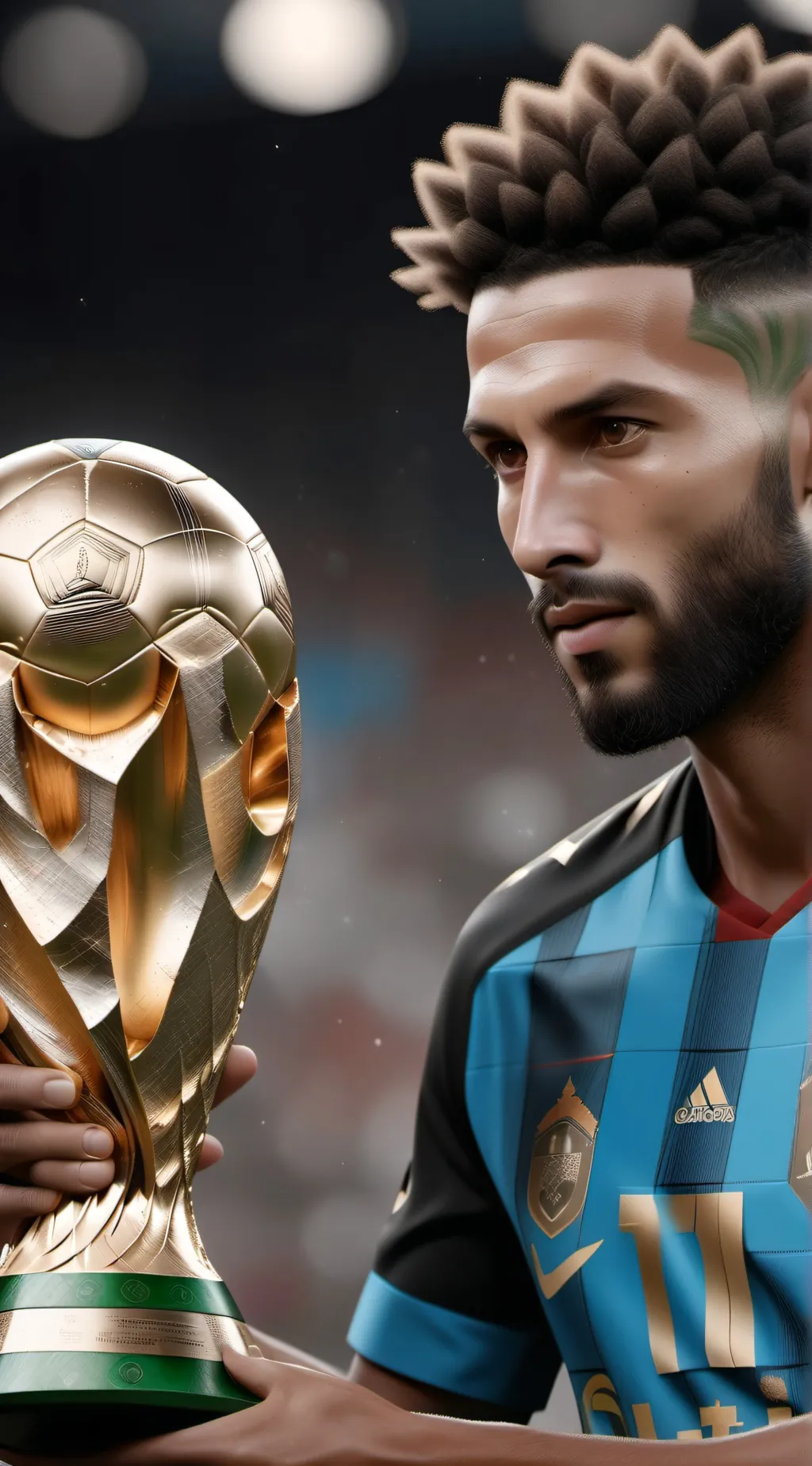 ai character: world cup 2026 background