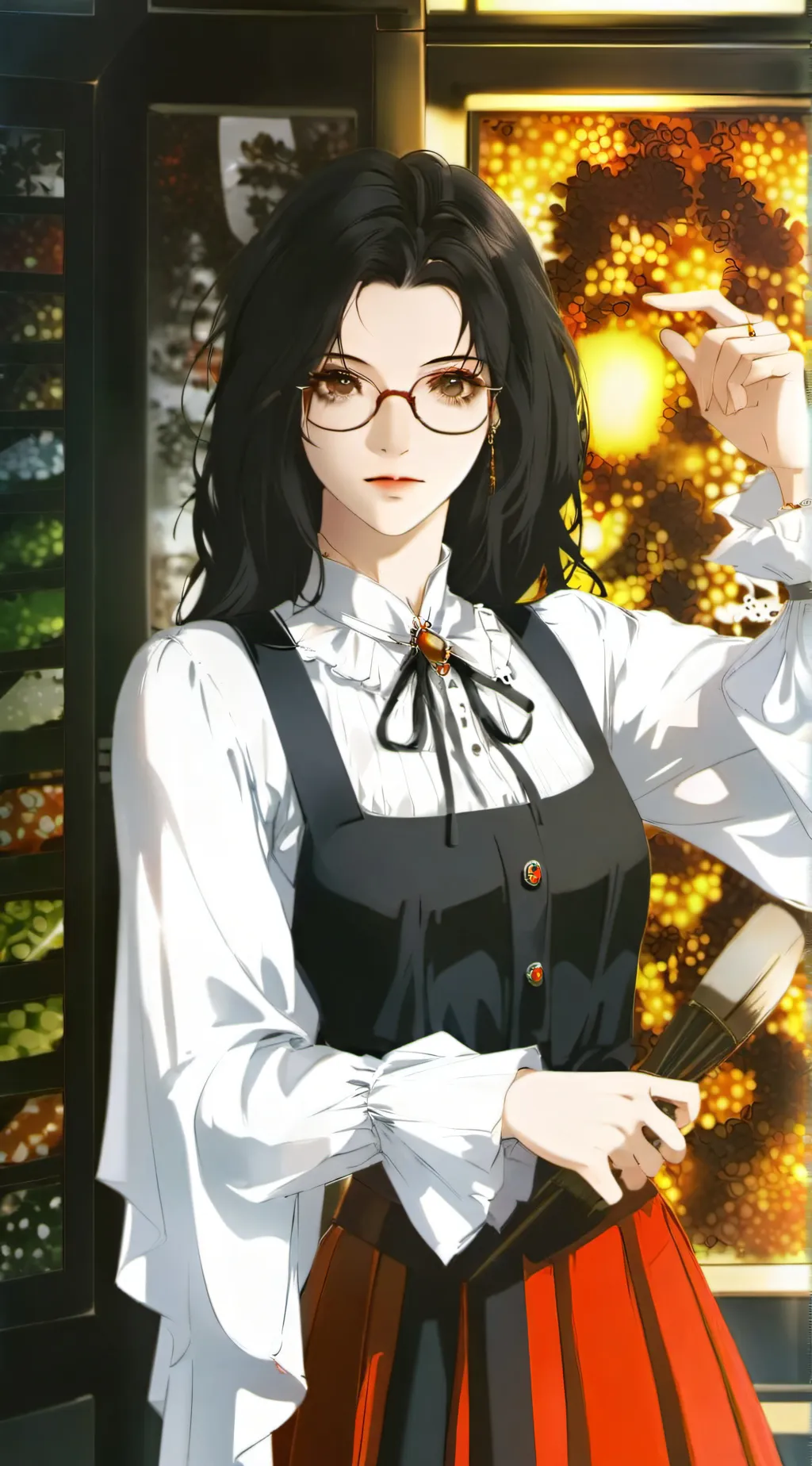 ai character: Victoria background