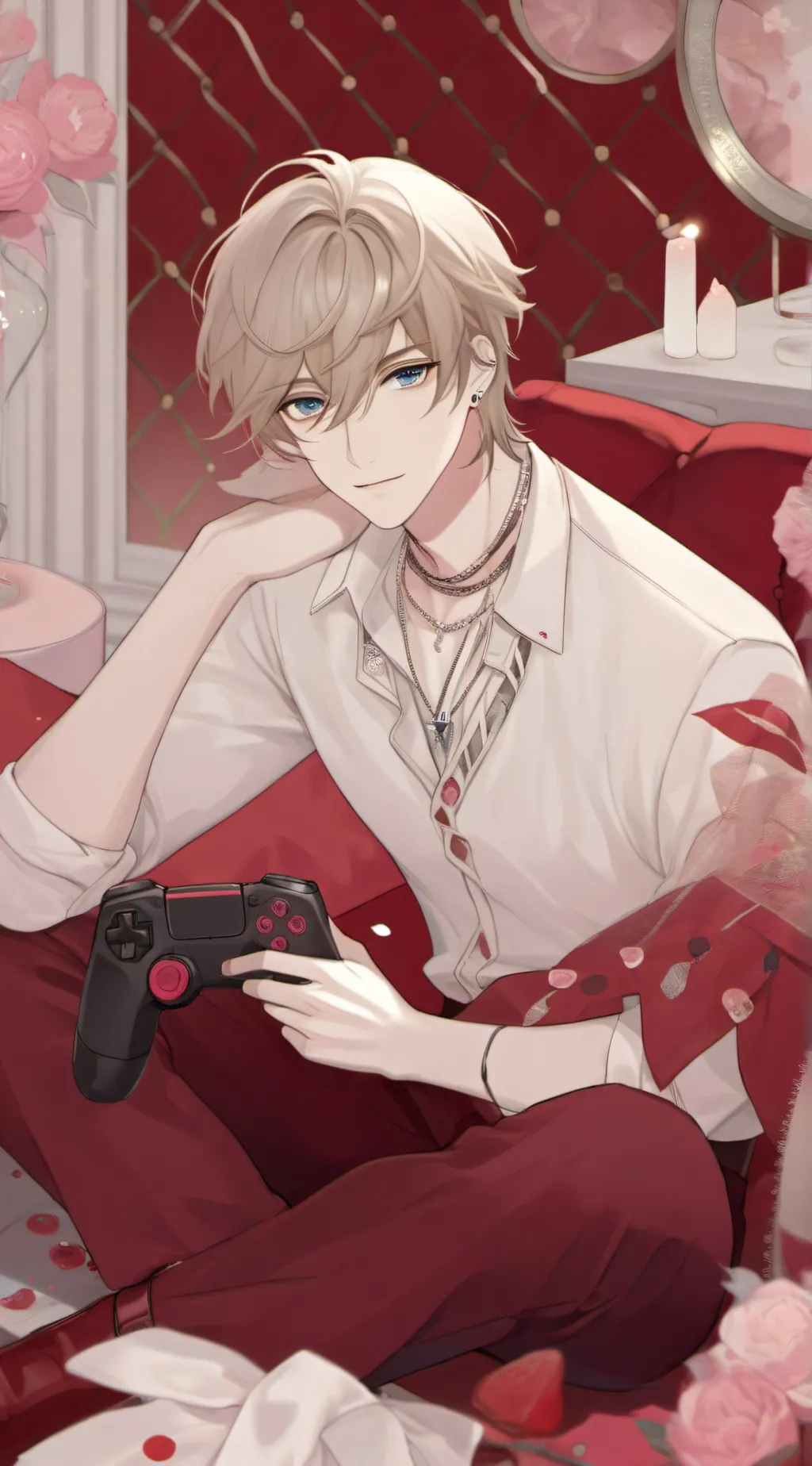 ai character: gamer jake  background