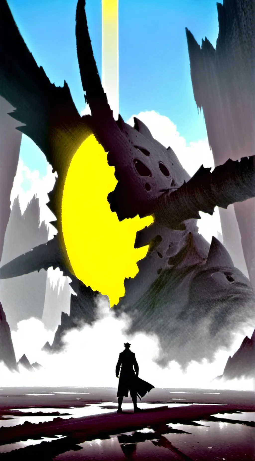 ai character: Ear Man background