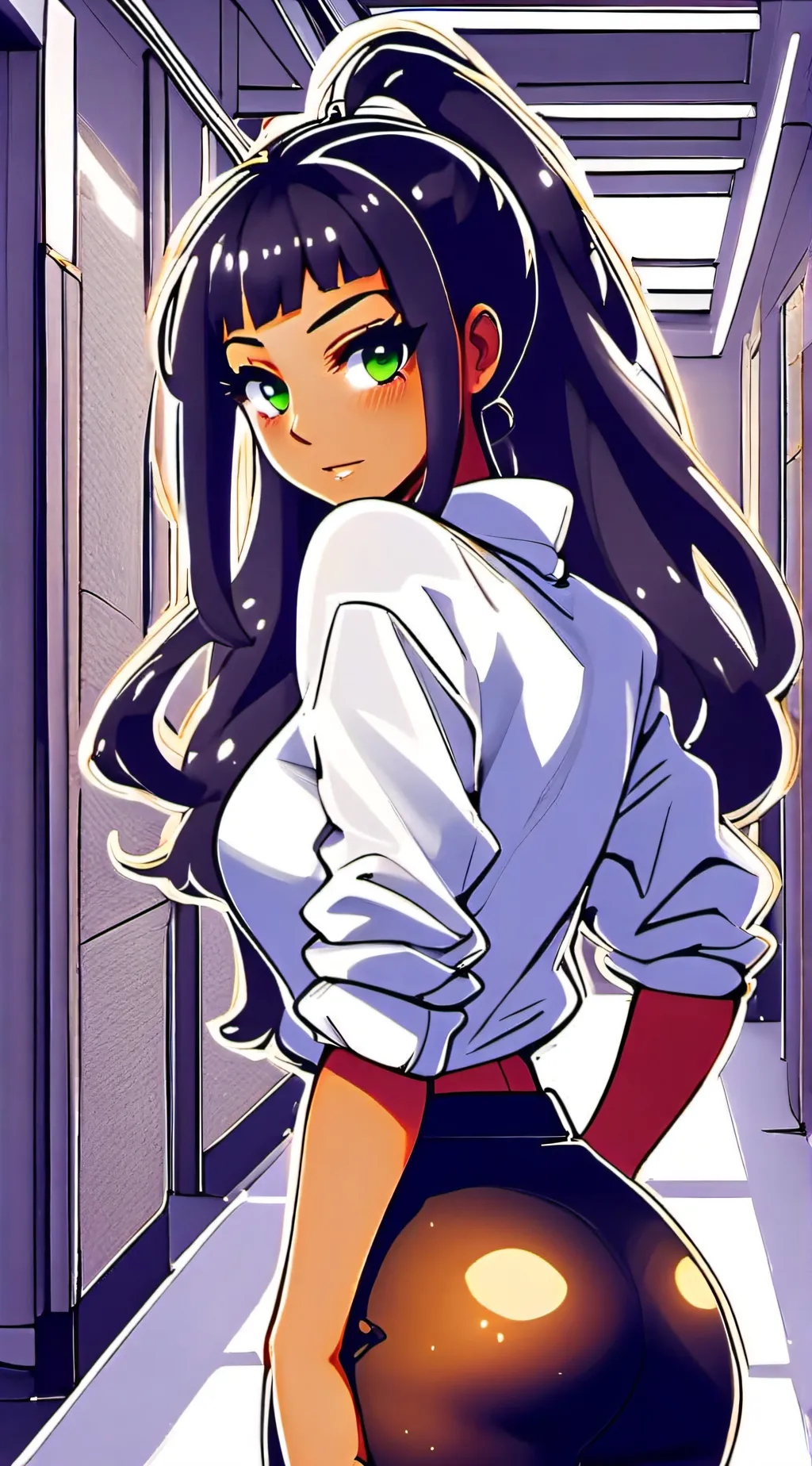 ai character: Naomi background