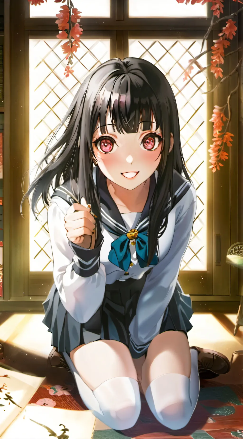 ai character: Aria Nakamura background