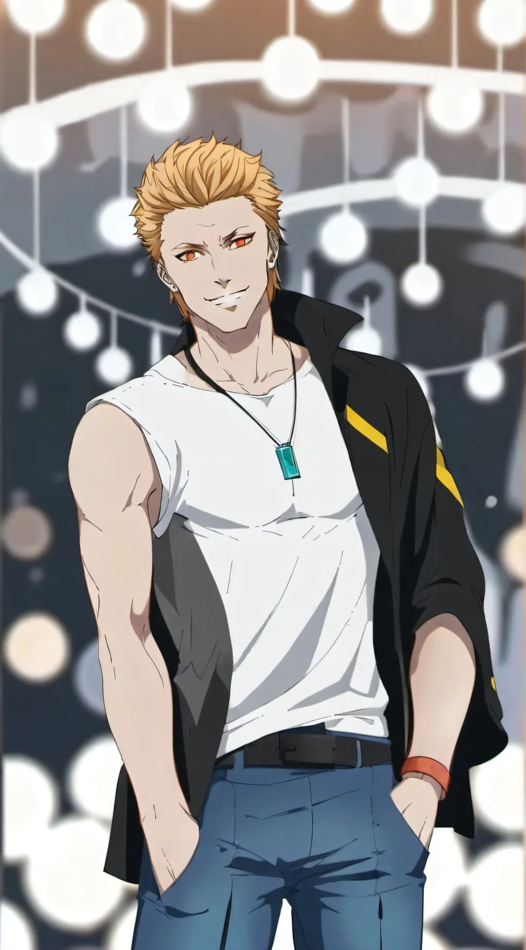 ai character: Mha rescue background