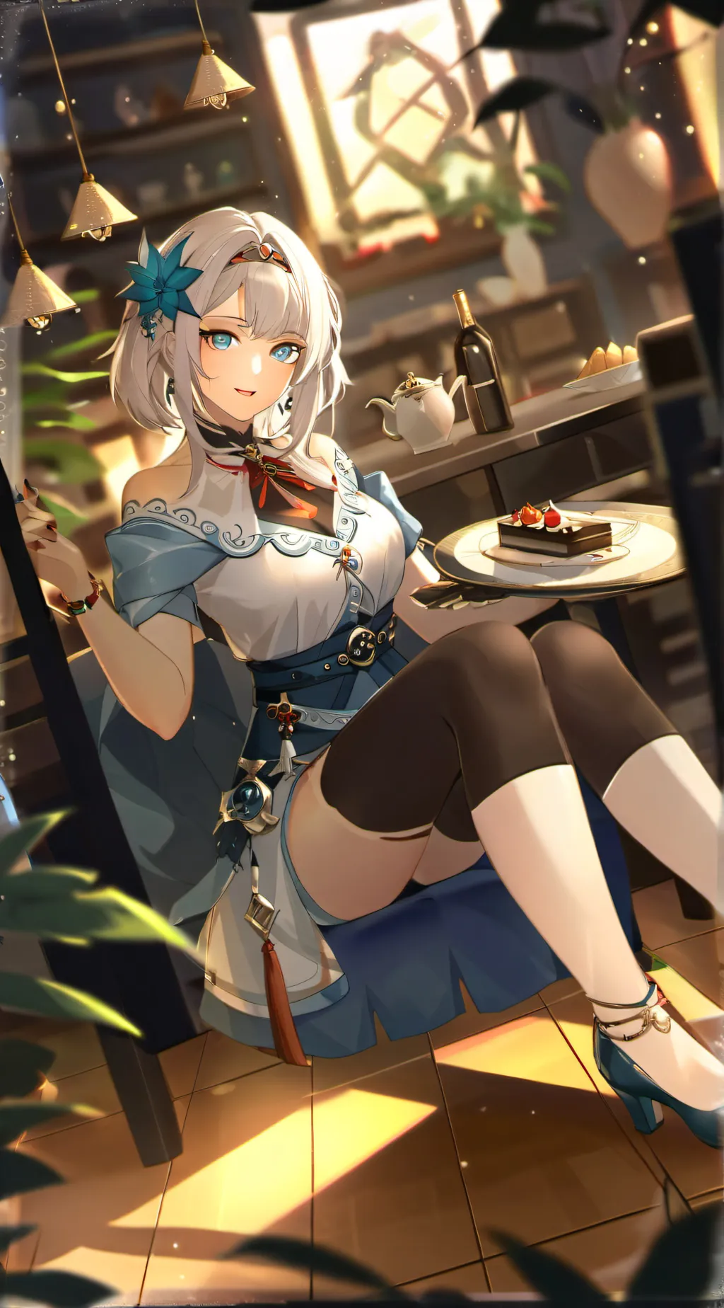 ai character: sofia background