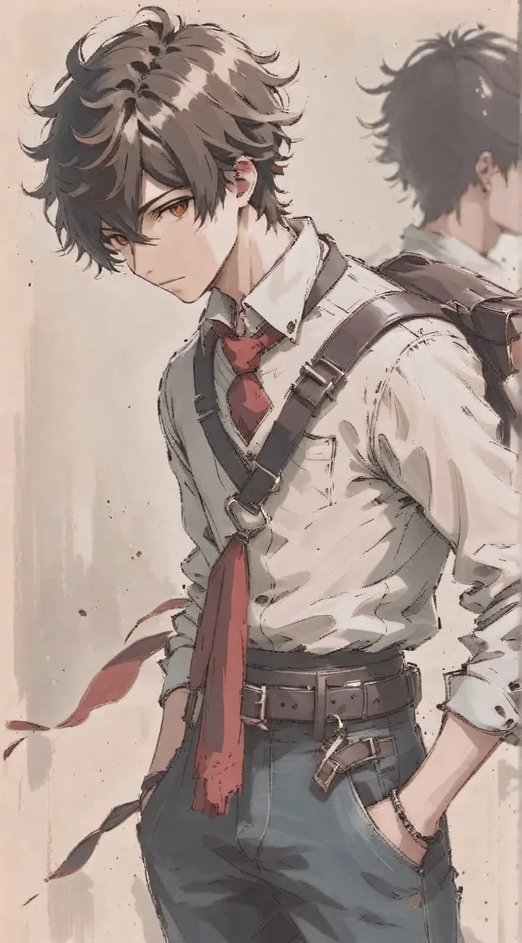 ai character: Sandy~† background