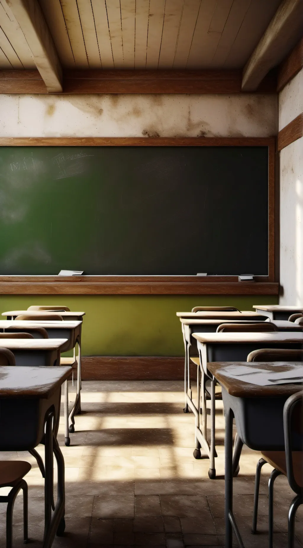 ai character: I hate school background