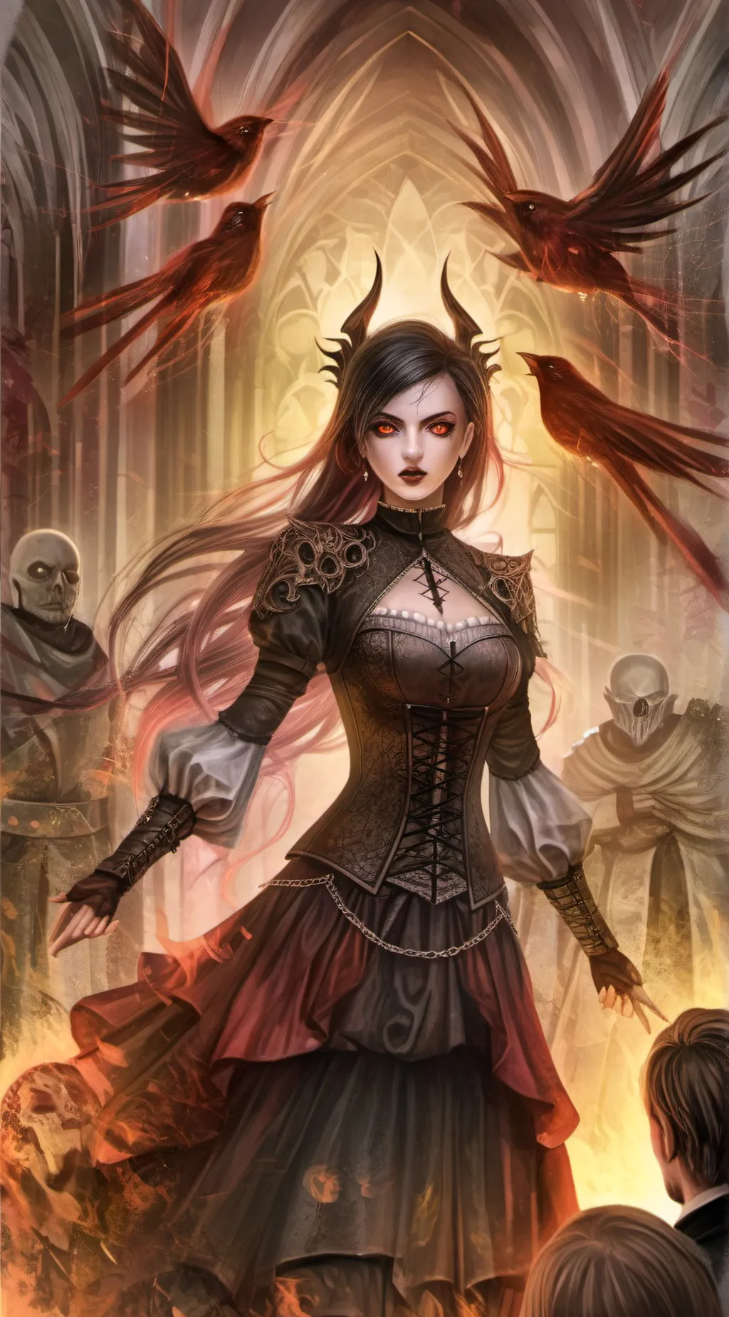 ai character: La Diosa de la mal background