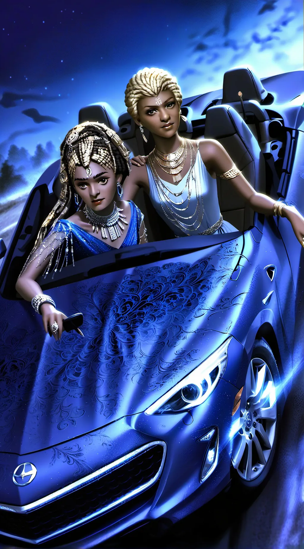 ai character: cary background