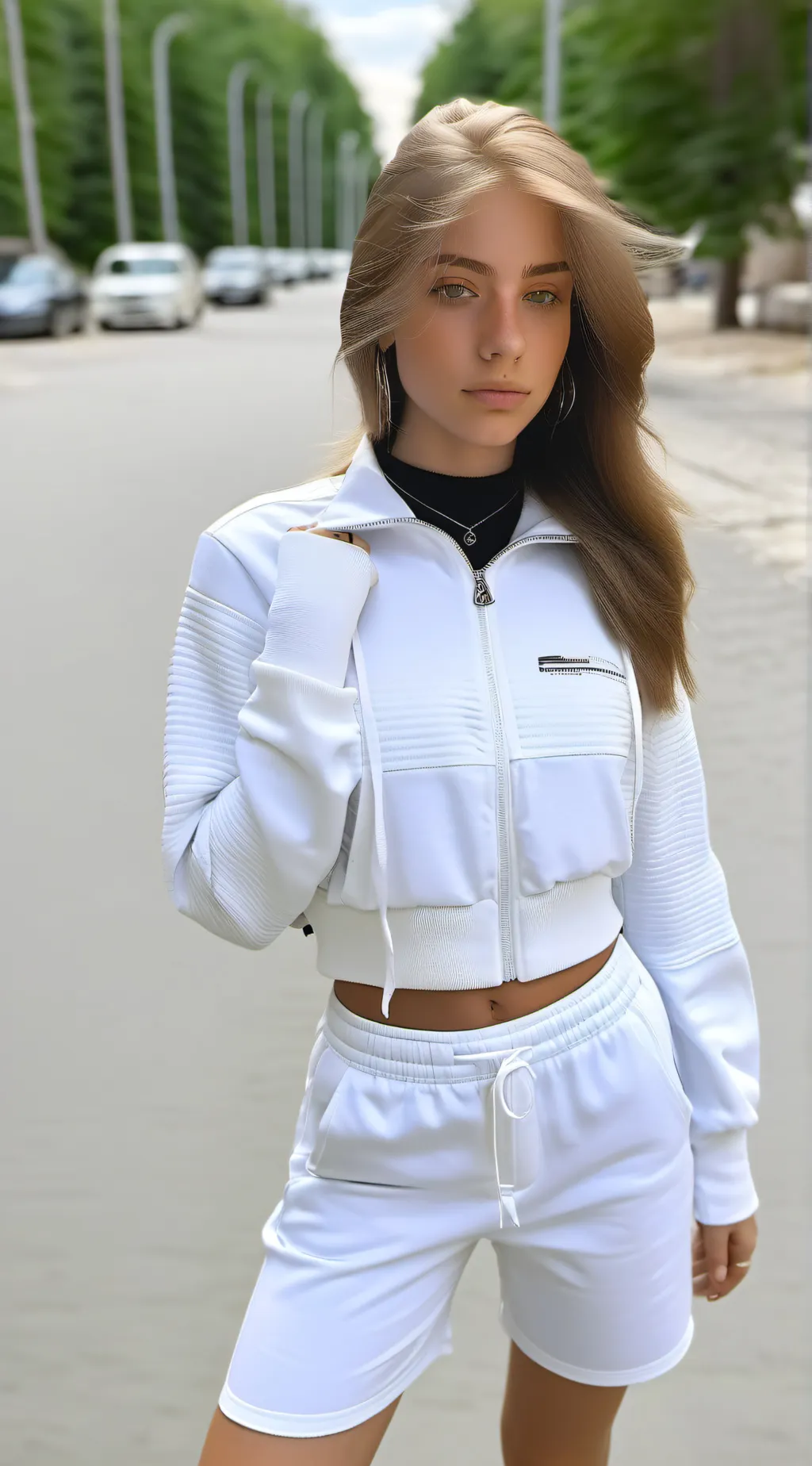 ai character: Franky  background