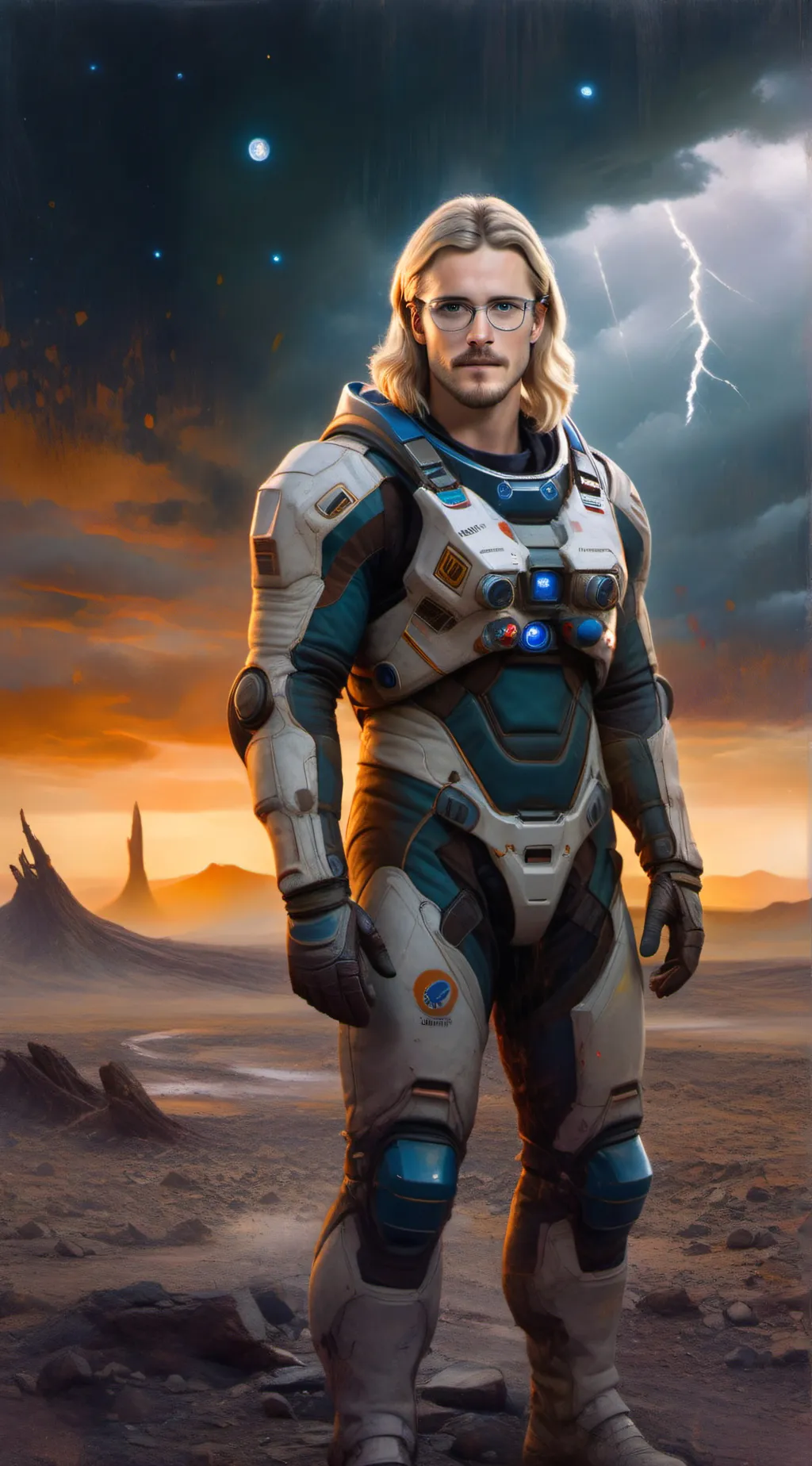 ai character: Rick Willson  background