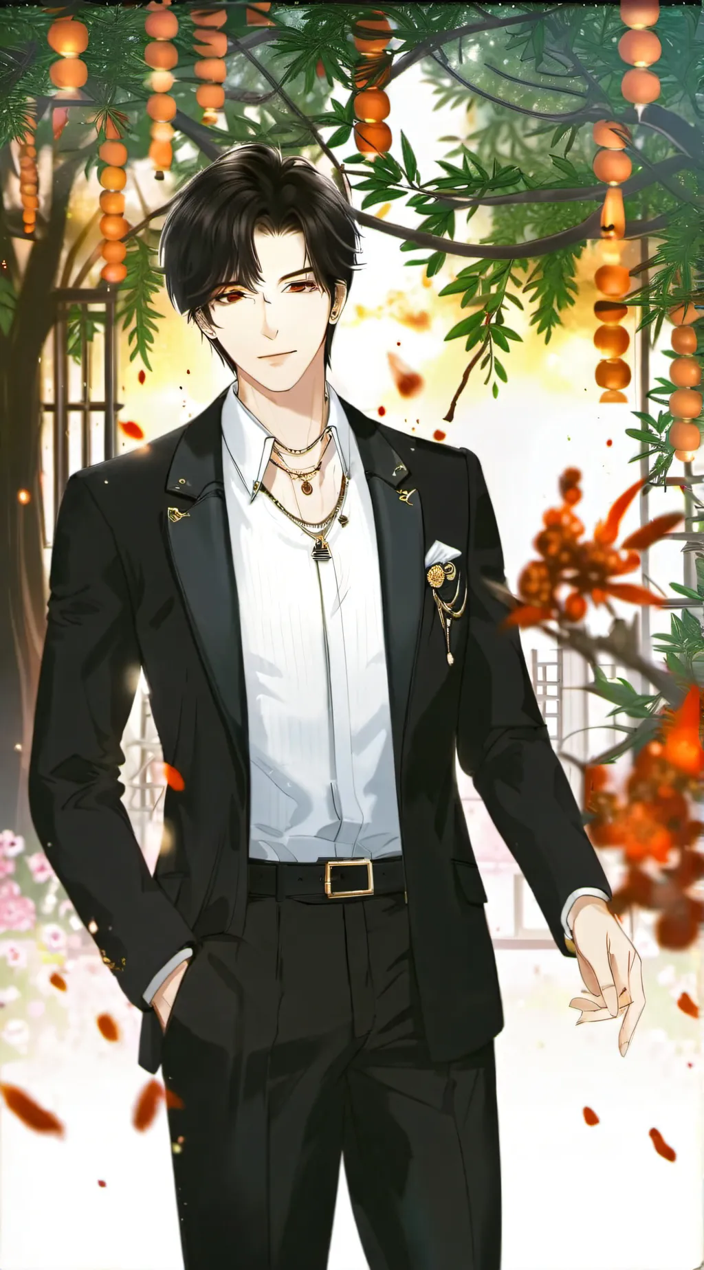 ai character: Vinícius  background