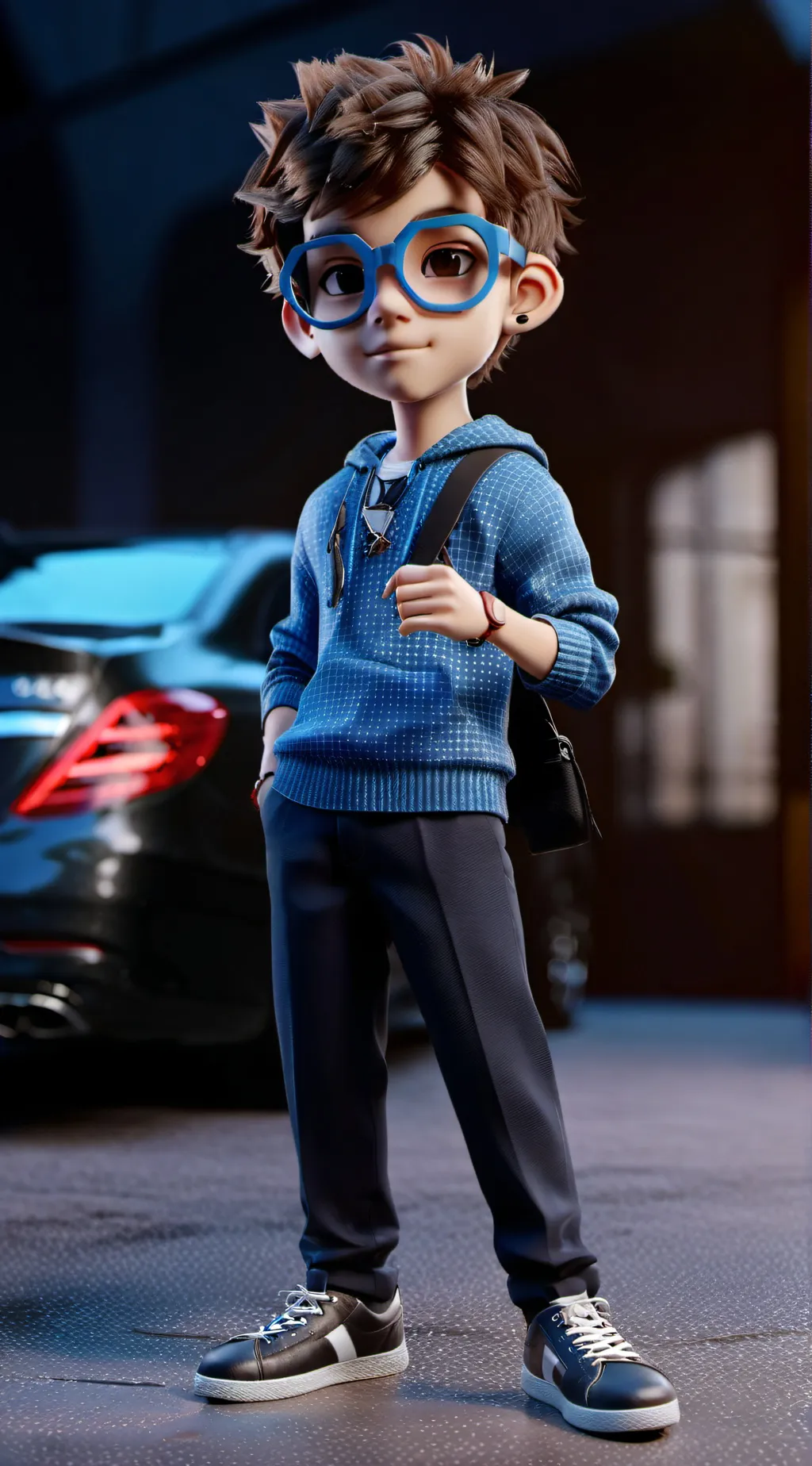 ai character: Zachary  background