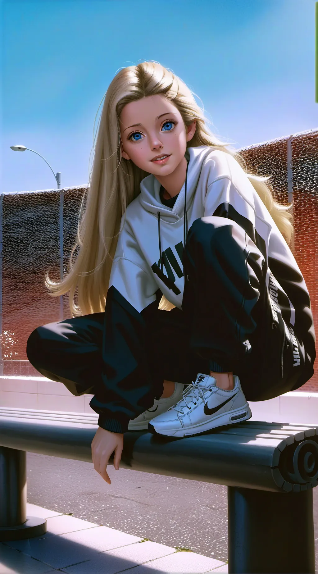 ai character: Mayzee background