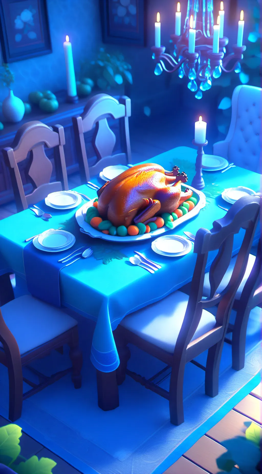 ai character: SC Thanksgiving  background