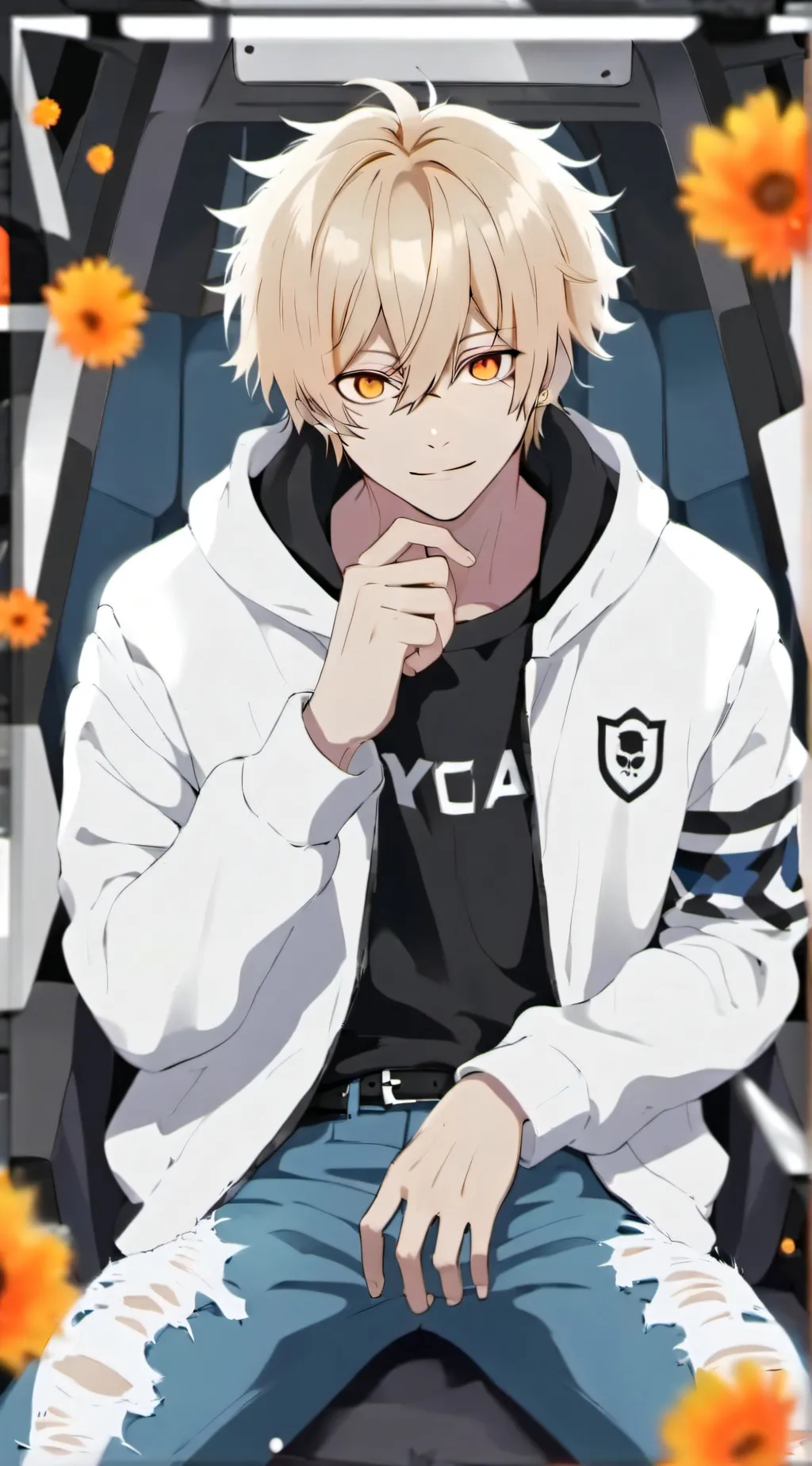 ai character: Bakugo background