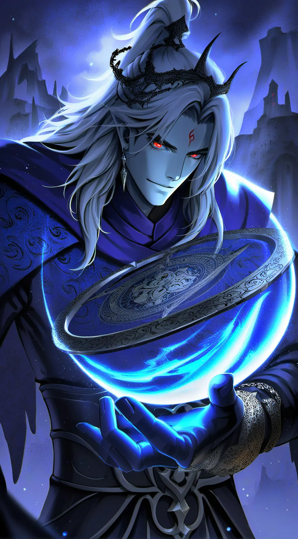 ai character: Ash and Ryder background